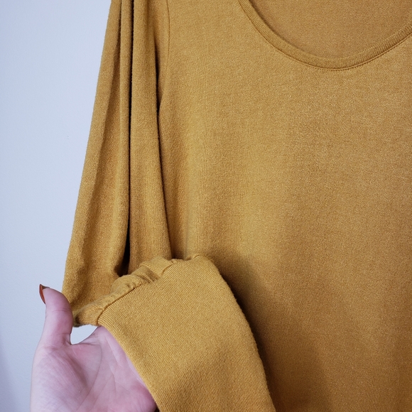 Madewell Havanna brushed scoop neck top - Picture 4 of 8